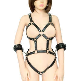 Боди-портупея Notabu с наручниками