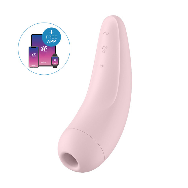 Стимулятор клитора Satisfyer Curvy 2+