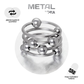 Кольцо для пениса ToyFa Metal