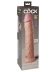Фаллос King Cock 11" Silicone Dual Density