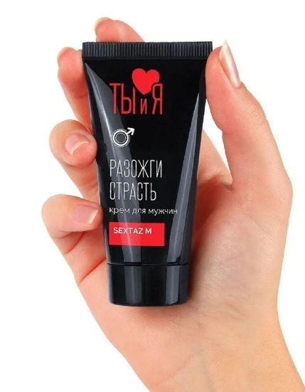 Возбуждающий крем Sextaz-M для мужчин