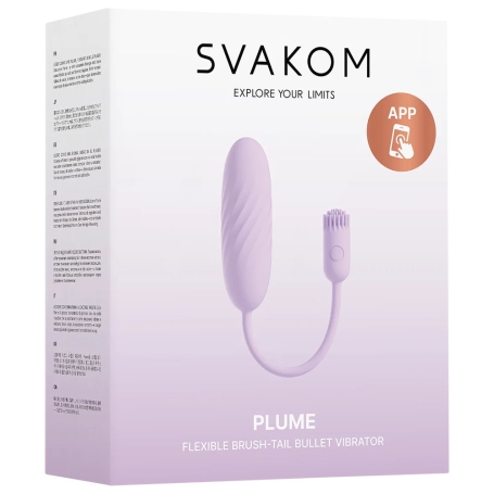 Виброяйцо Svakom Plume с хвостиком
