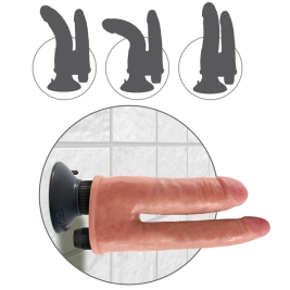 Фаллос-вибратор Double Vibrating, Pipedream