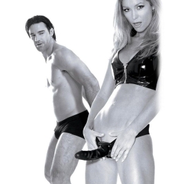 Страпон полый Pipedream Hollow Strap-On