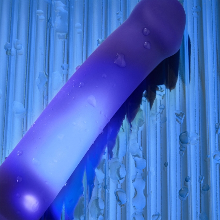 Светящийся фаллос Strap-on-me Glow-Led Dildo - M