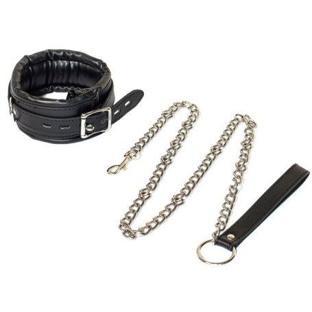 Ошейник с поводком Lola toys Fetish