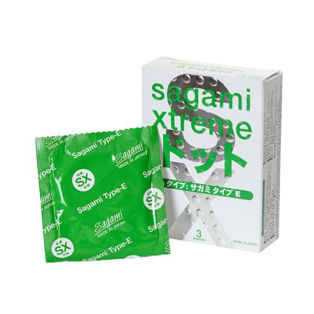 Презервативы Sagami Xtreme Type-E