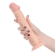 Фаллос-вибратор RealStick Nude 8,8", ToyFa