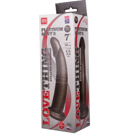 Фаллос-насадка Platinum Bent