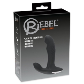 Вибростимулятор Rebel Plug with Perineum