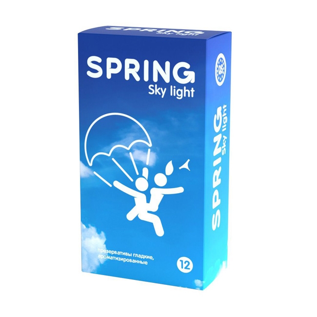 Презервативы Spring Sky Light - ультратонкие